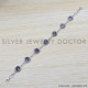 Mystic Topaz 925 Sterling Silver Bracelet (SJWBR-295) Mystic Topaz 925 Sterling Silver Bracelet (SJWBR-295)