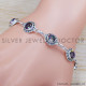 Mystic Topaz 925 Sterling Silver Bracelet (SJWBR-295) Mystic Topaz 925 Sterling Silver Bracelet (SJWBR-295)