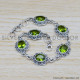 Peridot 925 Sterling Silver Bracelet (SJWBR-296) Peridot 925 Sterling Silver Bracelet (SJWBR-296)