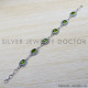 Peridot 925 Sterling Silver Bracelet (SJWBR-296) Peridot 925 Sterling Silver Bracelet (SJWBR-296)