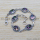 Mystic Topaz 925 Sterling Silver Bracelet (SJWBR-297) Mystic Topaz 925 Sterling Silver Bracelet (SJWBR-297)