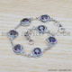 Mystic Topaz 925 Sterling Silver Bracelet (SJWBR-299) Mystic Topaz 925 Sterling Silver Bracelet (SJWBR-299)