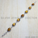 Tiger Eye 925 Sterling Silver Bracelet (SJWBR-3) Tiger Eye 925 Sterling Silver Bracelet (SJWBR-3)