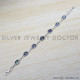 Mystic Topaz 925 Sterling Silver Bracelet (SJWBR-300) Mystic Topaz 925 Sterling Silver Bracelet (SJWBR-300)