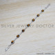 Tiger Eye 925 Sterling Silver Bracelet (SJWBR-315) Tiger Eye 925 Sterling Silver Bracelet (SJWBR-315)
