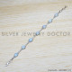 Rainbow Moonstone 925 Sterling Silver Bracelet (SJWBR-317) Rainbow Moonstone 925 Sterling Silver Bracelet (SJWBR-317)