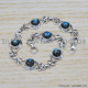Labradorite 925 Sterling Silver Bracelet (SJWBR-319) Labradorite 925 Sterling Silver Bracelet (SJWBR-319)