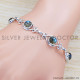 Labradorite 925 Sterling Silver Bracelet (SJWBR-319) Labradorite 925 Sterling Silver Bracelet (SJWBR-319)