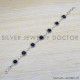 Black Onyx 925 Sterling Silver Bracelet (SJWBR-321) Black Onyx 925 Sterling Silver Bracelet (SJWBR-321)