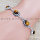 Tiger Eye 925 Sterling Silver Bracelet (SJWBR-327) Tiger Eye 925 Sterling Silver Bracelet (SJWBR-327)