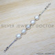 Pearl 925 Sterling Silver Bracelet (SJWBR-332) Pearl 925 Sterling Silver Bracelet (SJWBR-332)