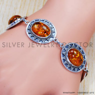 925 Sterling Silver Bracelet (SJWBR-341) 925 Sterling Silver Bracelet (SJWBR-341)