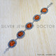 Amber 925 Sterling Silver Bracelet (SJWBR-343) Amber 925 Sterling Silver Bracelet (SJWBR-343)