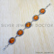 Amber 925 Sterling Silver Bracelet (SJWBR-347)