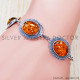 Amber 925 Sterling Silver Bracelet (SJWBR-347)