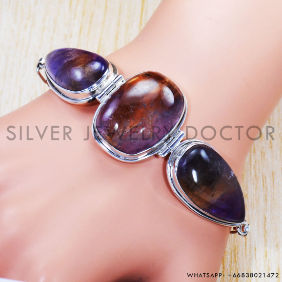 925 Sterling Silver Bracelet (SJWBR-349) 925 Sterling Silver Bracelet (SJWBR-349)