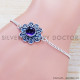 Amethyst 925 Sterling Silver Bracelet (SJWBR-393) Amethyst 925 Sterling Silver Bracelet (SJWBR-393)
