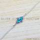 Turquoise 925 Sterling Silver Bracelet (SJWBR-408) Turquoise 925 Sterling Silver Bracelet (SJWBR-408)