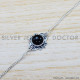 Black Onyx 925 Sterling Silver Bracelet (SJWBR-410) Black Onyx 925 Sterling Silver Bracelet (SJWBR-410)