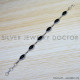 Black Onyx 925 Sterling Silver Bracelet (SJWBR-423) Black Onyx 925 Sterling Silver Bracelet (SJWBR-423)