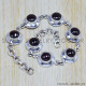 Garnet 925 Sterling Silver Bracelet (SJWBR-43)