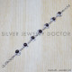 Garnet 925 Sterling Silver Bracelet (SJWBR-43)