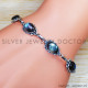 Labradorite 925 Sterling Silver Bracelet (SJWBR-436) Labradorite 925 Sterling Silver Bracelet (SJWBR-436)