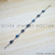 Labradorite 925 Sterling Silver Bracelet (SJWBR-443) Labradorite 925 Sterling Silver Bracelet (SJWBR-443)