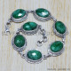 Emerald 925 Sterling Silver Bracelet (SJWBR-45)