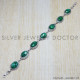 Emerald 925 Sterling Silver Bracelet (SJWBR-45)
