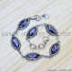 Amethyst 925 Sterling Silver Bracelet (SJWBR-451) Amethyst 925 Sterling Silver Bracelet (SJWBR-451)