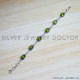 Peridot 925 Sterling Silver Bracelet (SJWBR-454) Peridot 925 Sterling Silver Bracelet (SJWBR-454)