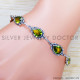 Peridot 925 Sterling Silver Bracelet (SJWBR-454) Peridot 925 Sterling Silver Bracelet (SJWBR-454)