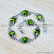 Peridot 925 Sterling Silver Bracelet (SJWBR-461) Peridot 925 Sterling Silver Bracelet (SJWBR-461)
