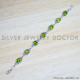 Peridot 925 Sterling Silver Bracelet (SJWBR-461) Peridot 925 Sterling Silver Bracelet (SJWBR-461)