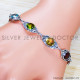 Blue Topaz 925 Sterling Silver Bracelet (SJWBR-467) Blue Topaz 925 Sterling Silver Bracelet (SJWBR-467)