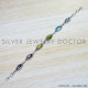 Citrine 925 Sterling Silver Bracelet (SJWBR-468) Citrine 925 Sterling Silver Bracelet (SJWBR-468)