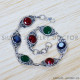 Ruby 925 Sterling Silver Bracelet (SJWBR-475)