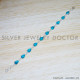 Turquoise 925 Sterling Silver Bracelet (SJWBR-480) Turquoise 925 Sterling Silver Bracelet (SJWBR-480)