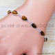 Tiger Eye 925 Sterling Silver Bracelet (SJWBR-481) Tiger Eye 925 Sterling Silver Bracelet (SJWBR-481)