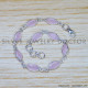 Rose Quartz 925 Sterling Silver Bracelet (SJWBR-483) Rose Quartz 925 Sterling Silver Bracelet (SJWBR-483)