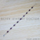 Amethyst 925 Sterling Silver Bracelet (SJWBR-487) Amethyst 925 Sterling Silver Bracelet (SJWBR-487)