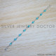Blue Topaz 925 Sterling Silver Bracelet (SJWBR-488) Blue Topaz 925 Sterling Silver Bracelet (SJWBR-488)