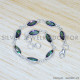 Mystic Topaz 925 Sterling Silver Bracelet (SJWBR-490) Mystic Topaz 925 Sterling Silver Bracelet (SJWBR-490)