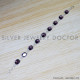 Amethyst 925 Sterling Silver Bracelet (SJWBR-494)