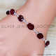 Ruby 925 Sterling Silver Bracelet (SJWBR-498)