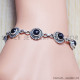 SunStone gemstone 925 sterling silver fancy jewelry new bracelet SJWBR-5
