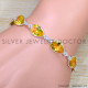Citrine 925 Sterling Silver Bracelet (SJWBR-502) Citrine 925 Sterling Silver Bracelet (SJWBR-502)