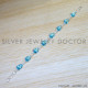 Blue Topaz 925 Sterling Silver Bracelet (SJWBR-503) Blue Topaz 925 Sterling Silver Bracelet (SJWBR-503)