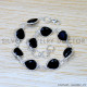 Black Onyx 925 Sterling Silver Bracelet (SJWBR-504) Black Onyx 925 Sterling Silver Bracelet (SJWBR-504)